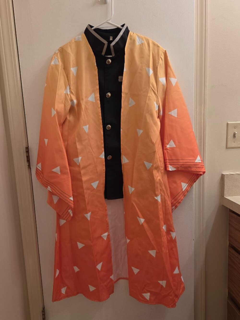 Zenitsu Complete Cosplay with Accessories (Demon Slayer)